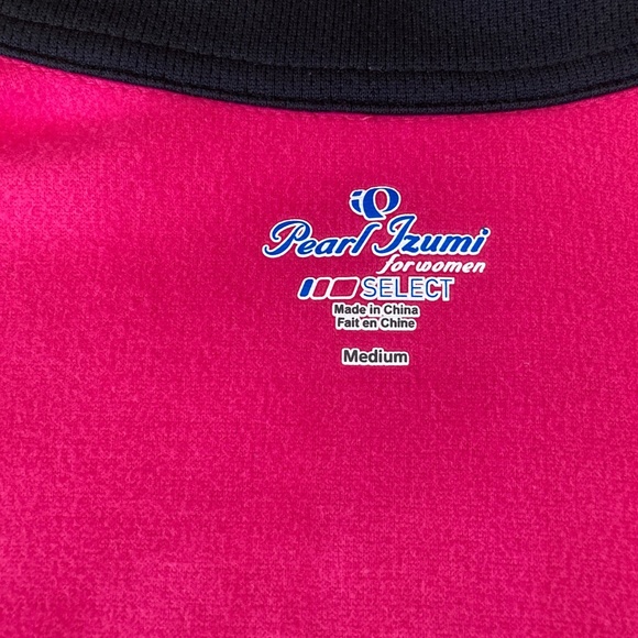 Pearl Izumi Pink Full Zip Active Wear Jacket, Medium - Picture 3 of 5